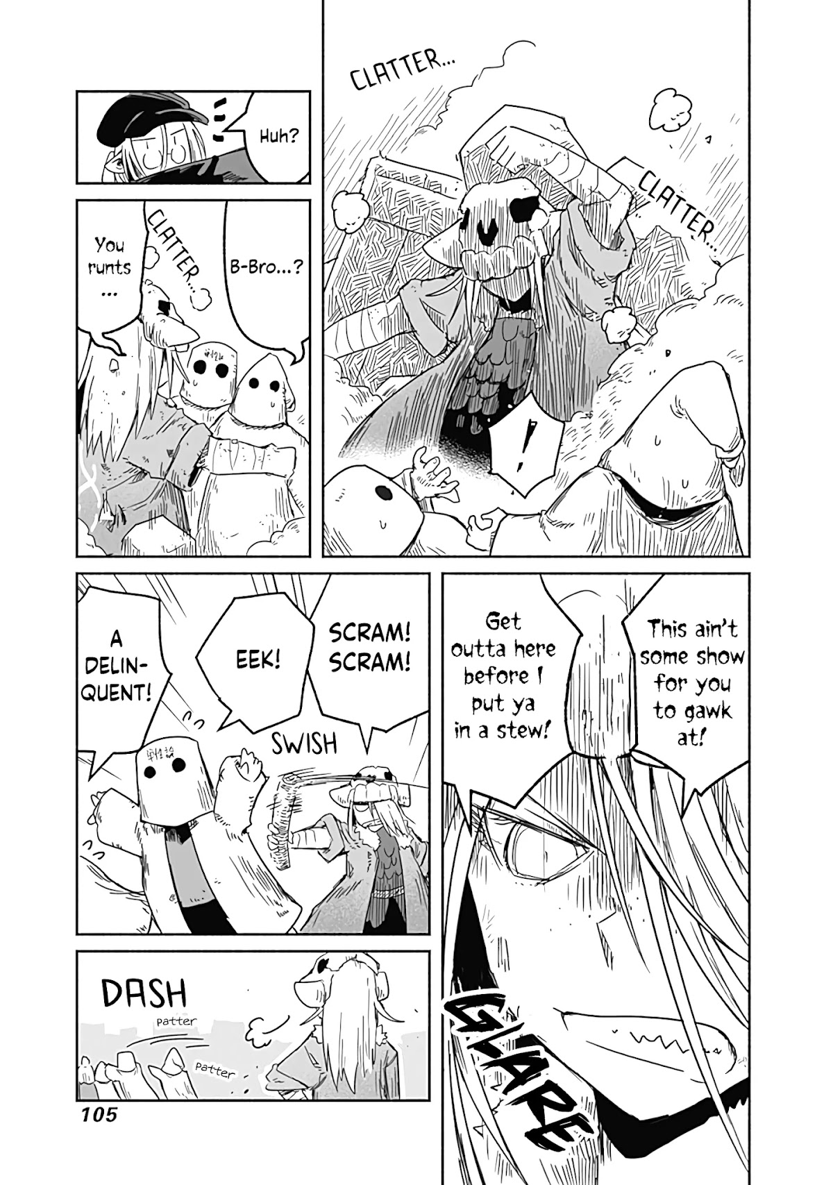 The Dragon, the Hero, and the Courier Chapter 29 page 22 - Chapter 29: Strength, Negotiation, and Catfights