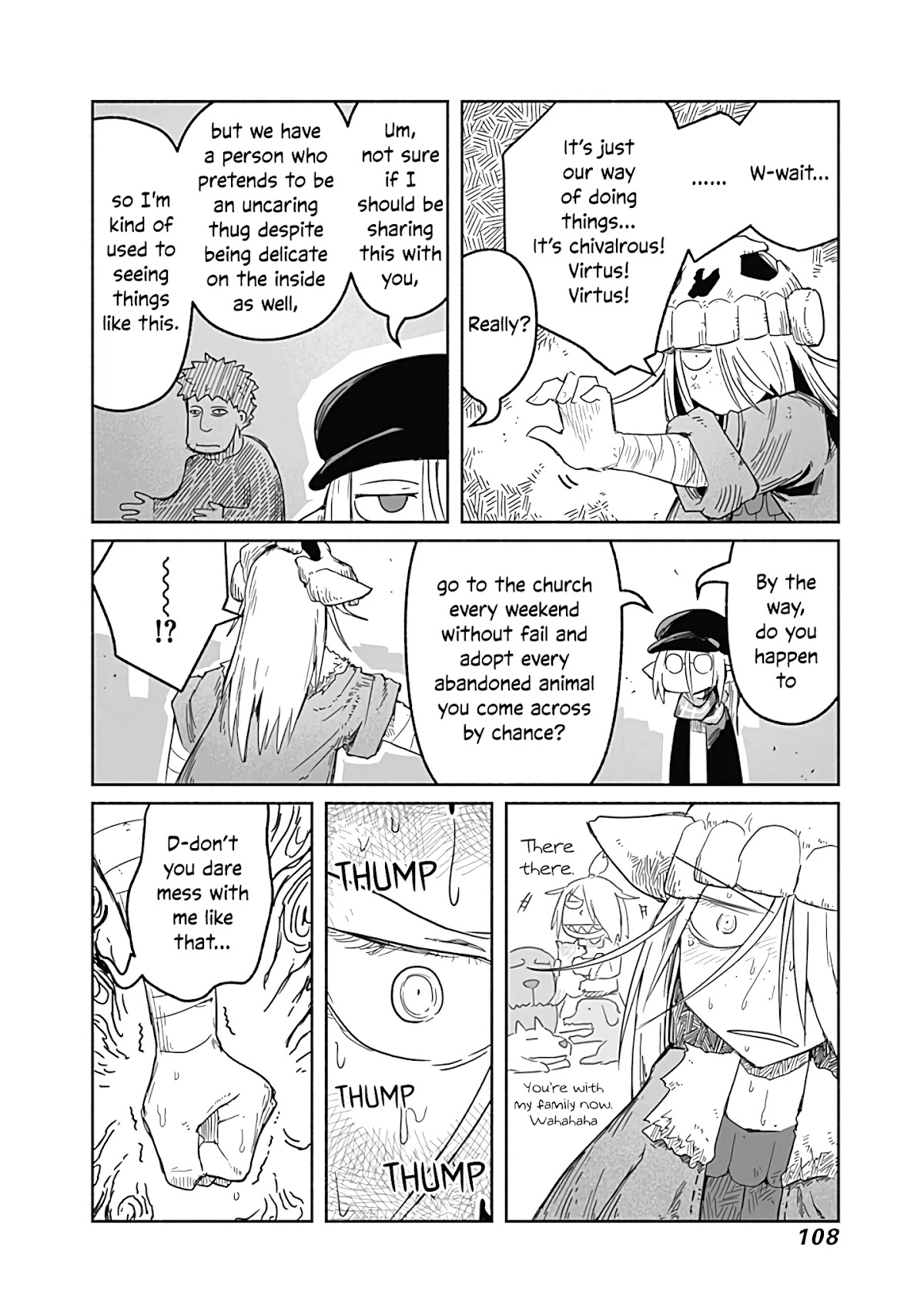 The Dragon, the Hero, and the Courier Chapter 29 page 25 - Chapter 29: Strength, Negotiation, and Catfights