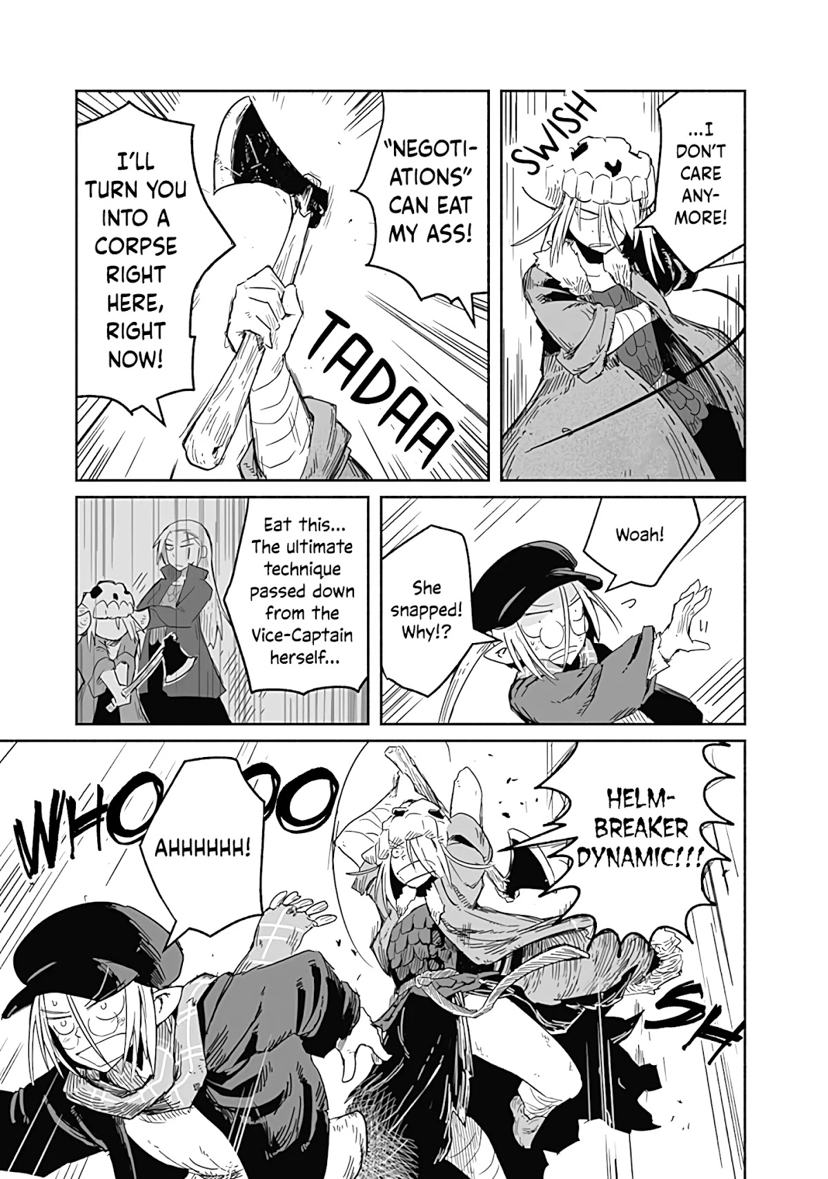 The Dragon, the Hero, and the Courier Chapter 29 page 26 - Chapter 29: Strength, Negotiation, and Catfights