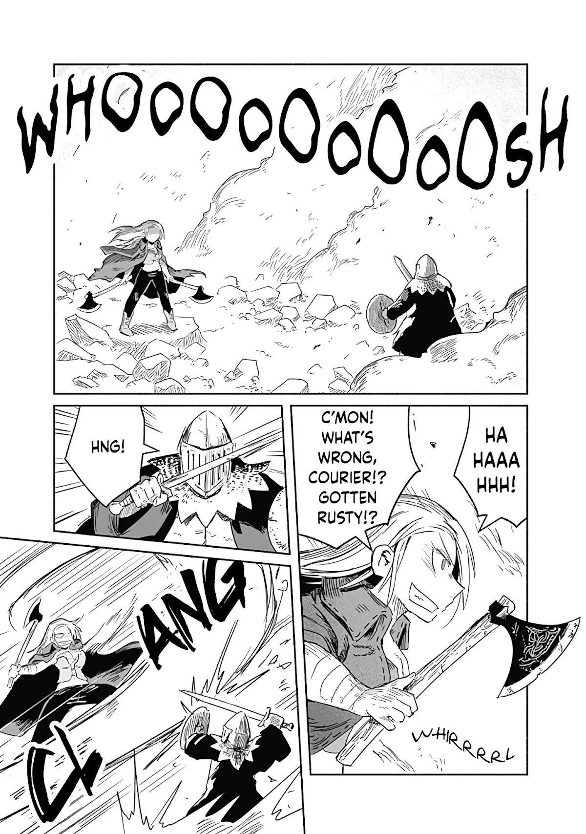 The Dragon, the Hero, and the Courier Chapter 29 page 28 - Chapter 29: Strength, Negotiation, and Catfights