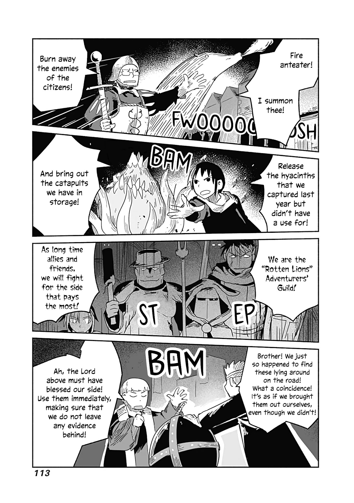The Dragon, the Hero, and the Courier Chapter 29 page 30 - Chapter 29: Strength, Negotiation, and Catfights