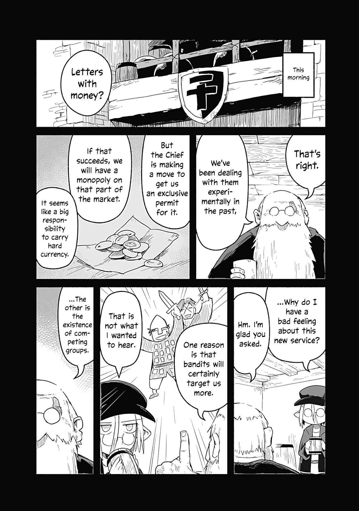 The Dragon, the Hero, and the Courier Chapter 29 page 5 - Chapter 29: Strength, Negotiation, and Catfights
