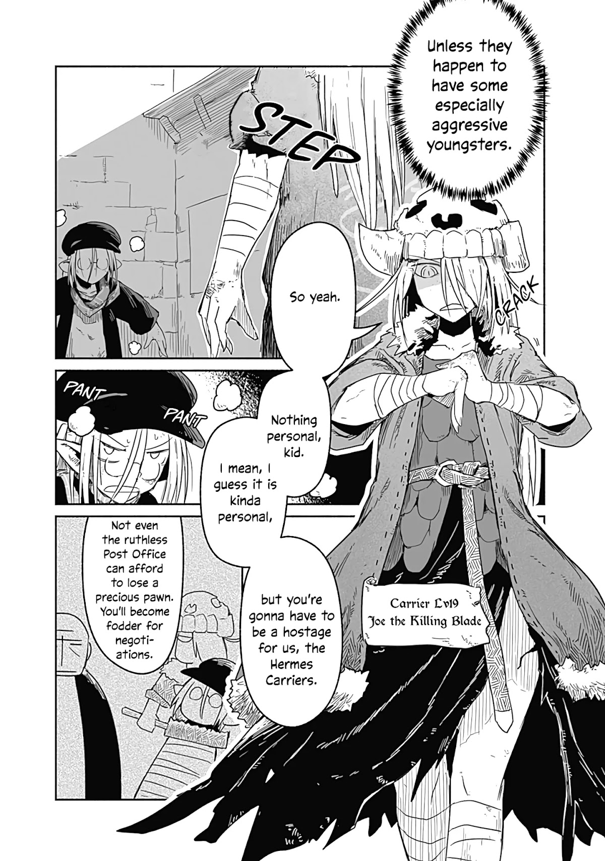 The Dragon, the Hero, and the Courier Chapter 29 page 8 - Chapter 29: Strength, Negotiation, and Catfights