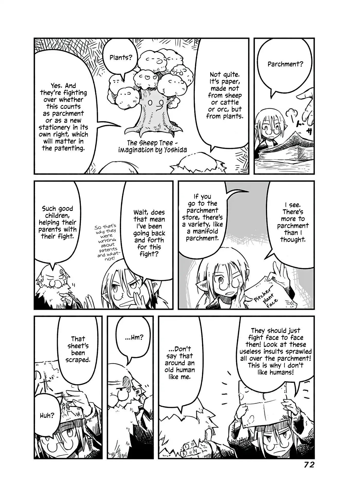 The Dragon, the Hero, and the Courier Chapter 3 page 10 - Chapter 3: The Paper, the Knife, and the Messenger