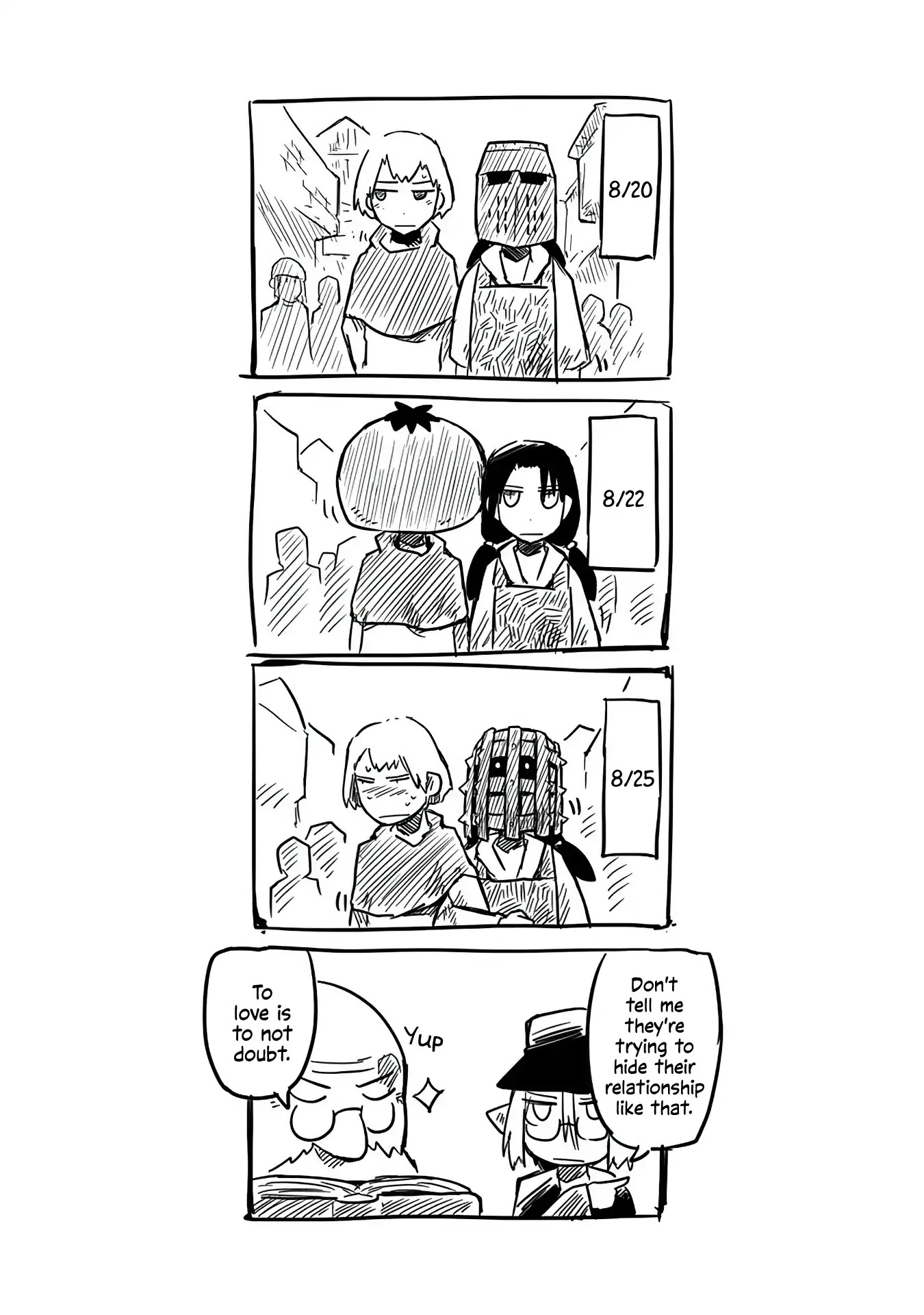 The Dragon, the Hero, and the Courier Chapter 3 page 26 - Chapter 3: The Paper, the Knife, and the Messenger