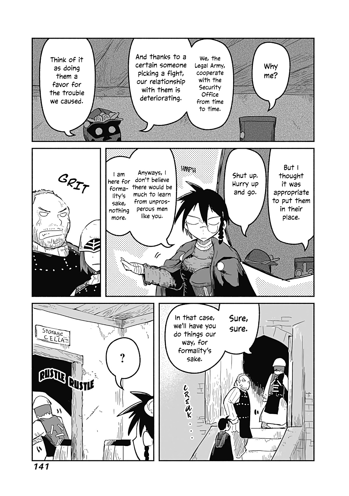 The Dragon, the Hero, and the Courier Chapter 30 page 10 - Chapter 30: The Mongrel, the Guard, and Anomalies