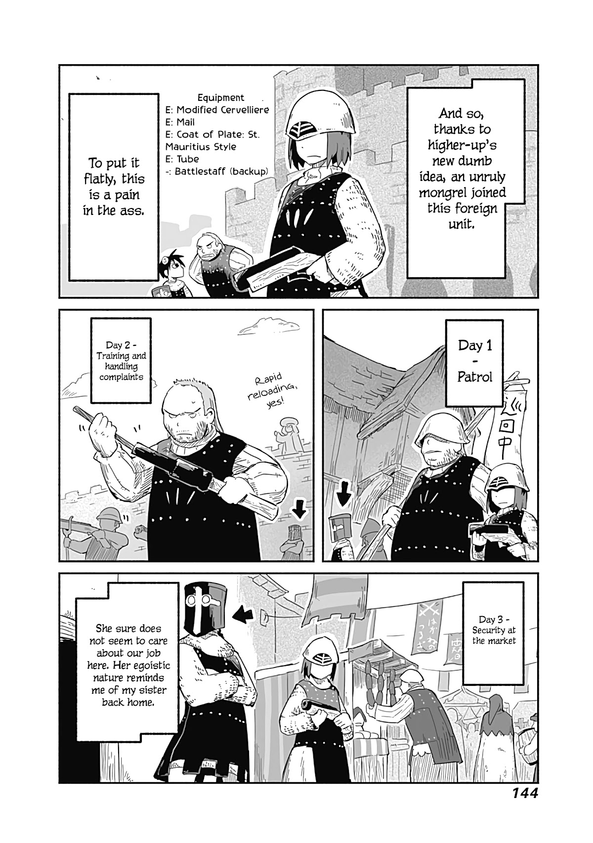 The Dragon, the Hero, and the Courier Chapter 30 page 13 - Chapter 30: The Mongrel, the Guard, and Anomalies