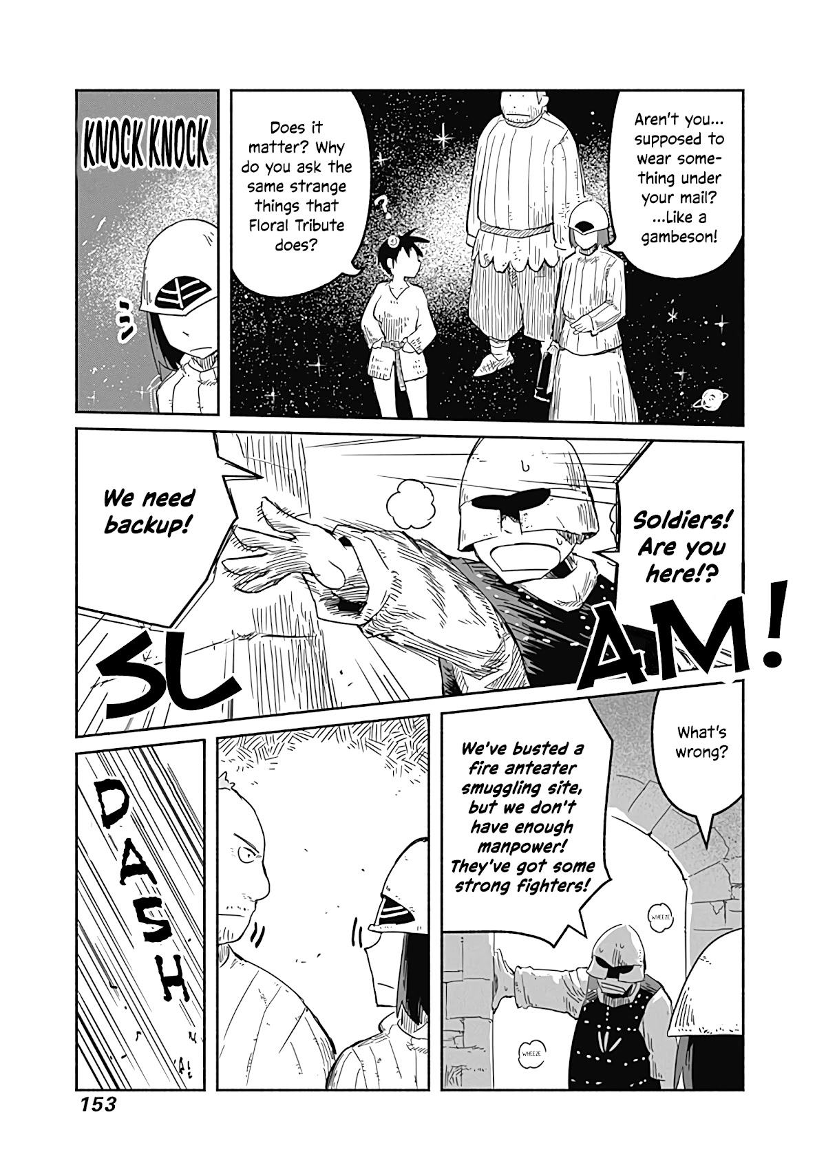 The Dragon, the Hero, and the Courier Chapter 30 page 22 - Chapter 30: The Mongrel, the Guard, and Anomalies