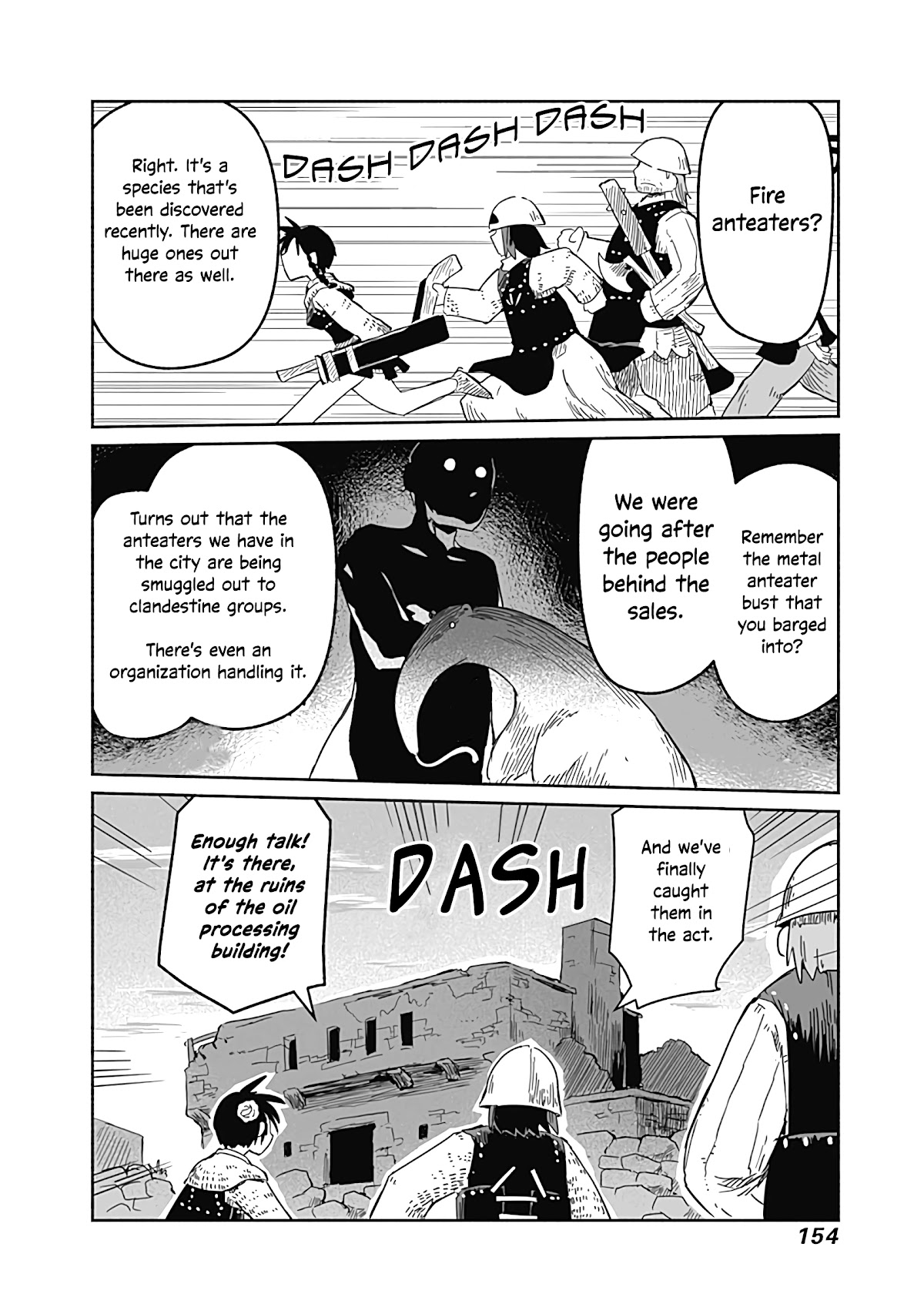 The Dragon, the Hero, and the Courier Chapter 30 page 23 - Chapter 30: The Mongrel, the Guard, and Anomalies