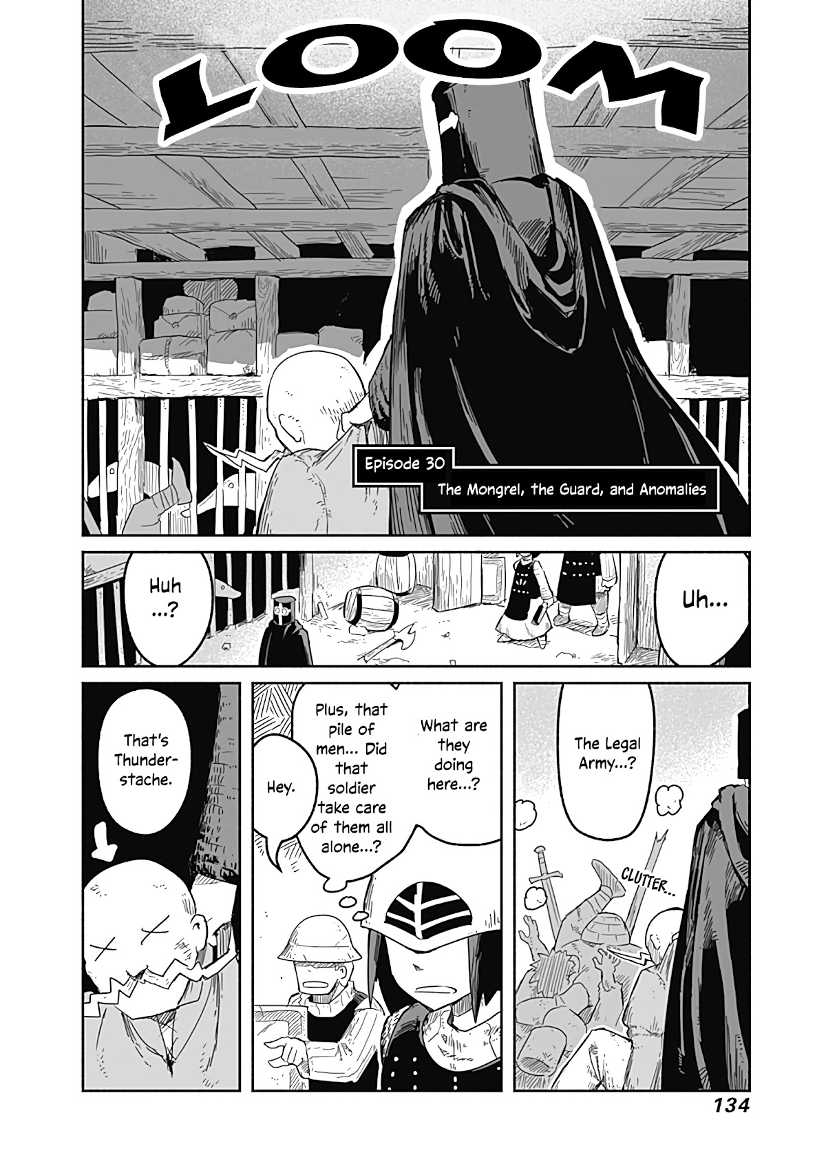 The Dragon, the Hero, and the Courier Chapter 30 page 3 - Chapter 30: The Mongrel, the Guard, and Anomalies