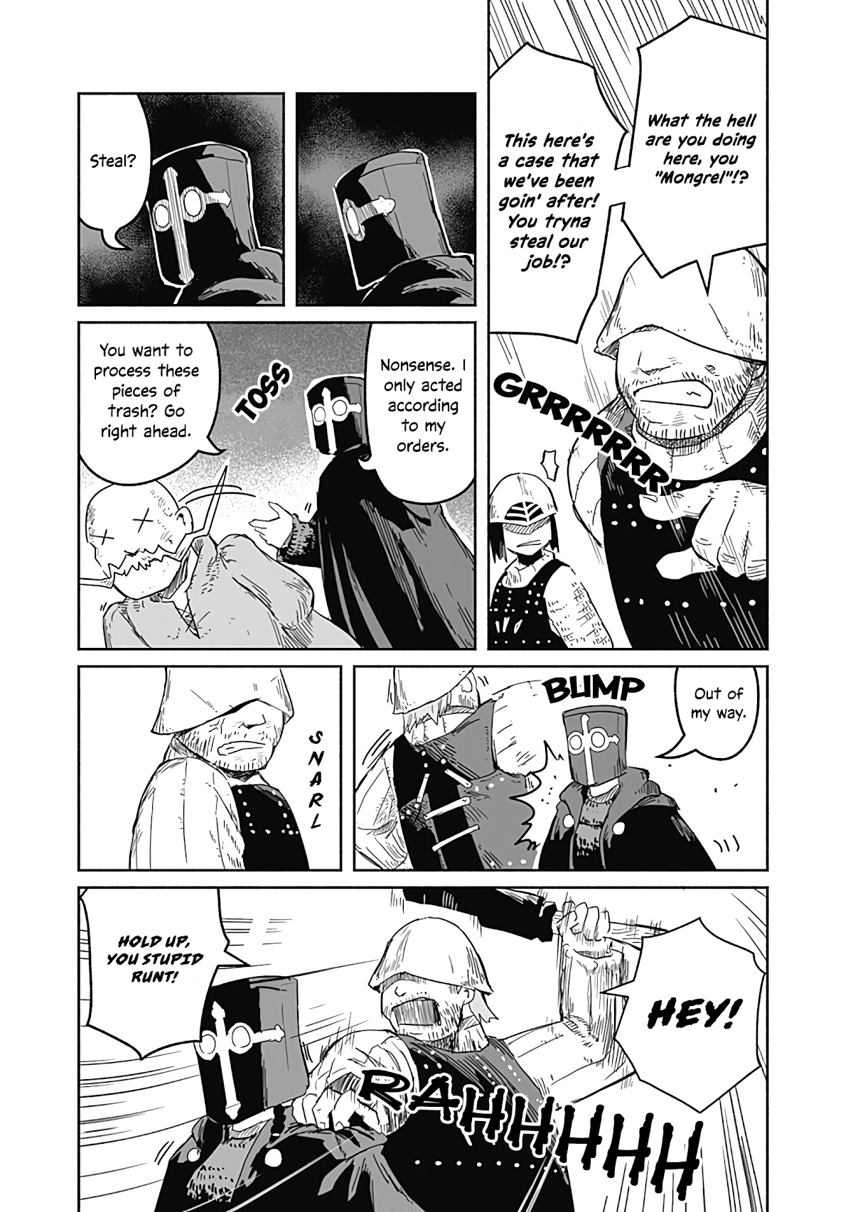 The Dragon, the Hero, and the Courier Chapter 30 page 4 - Chapter 30: The Mongrel, the Guard, and Anomalies