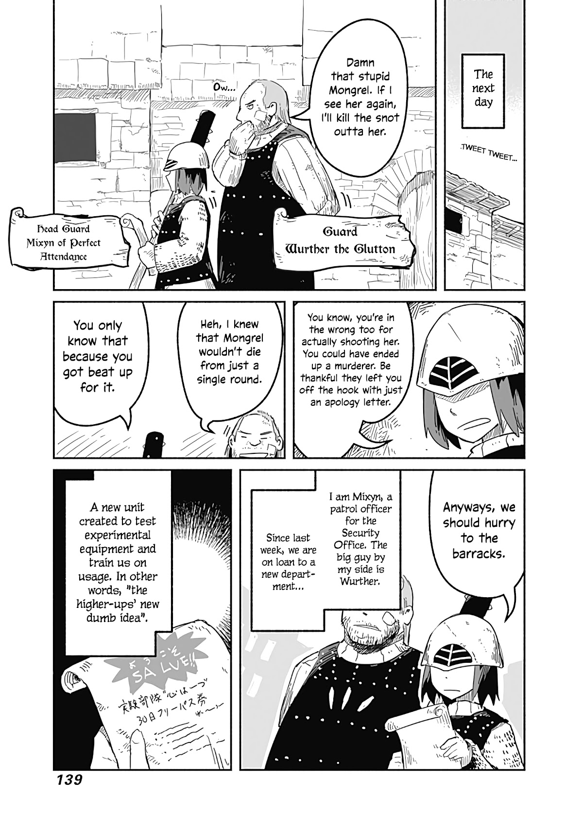 The Dragon, the Hero, and the Courier Chapter 30 page 8 - Chapter 30: The Mongrel, the Guard, and Anomalies