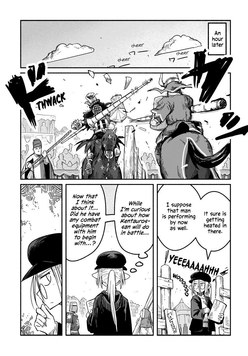 The Dragon, the Hero, and the Courier Chapter 31.4 page 18 - Chapter 31.4: The Genius Actor Gives Jousting a Go
