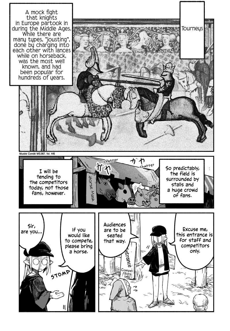 The Dragon, the Hero, and the Courier Chapter 31.4 page 4 - Chapter 31.4: The Genius Actor Gives Jousting a Go