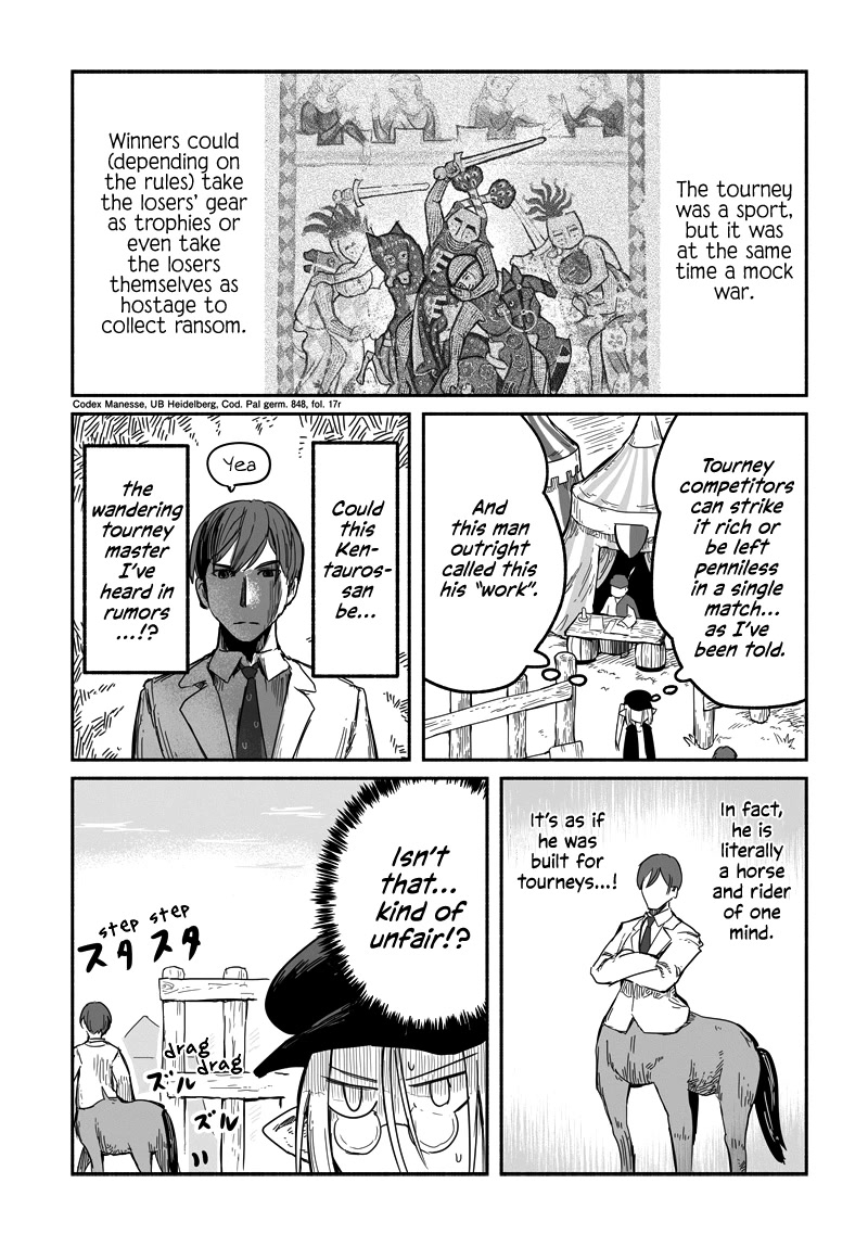 The Dragon, the Hero, and the Courier Chapter 31.4 page 6 - Chapter 31.4: The Genius Actor Gives Jousting a Go