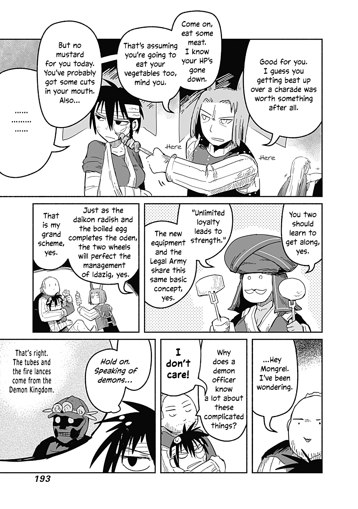 The Dragon, the Hero, and the Courier Chapter 31 page 28 - Chapter 31: The Mongrel, the Guard, and Standardization