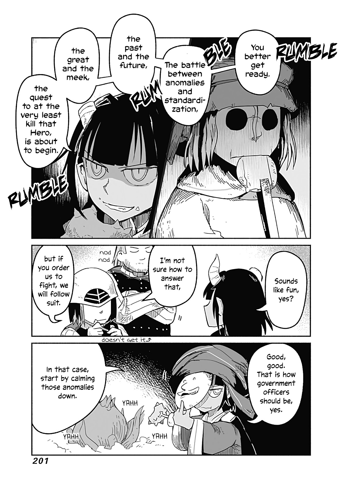 The Dragon, the Hero, and the Courier Chapter 31 page 36 - Chapter 31: The Mongrel, the Guard, and Standardization