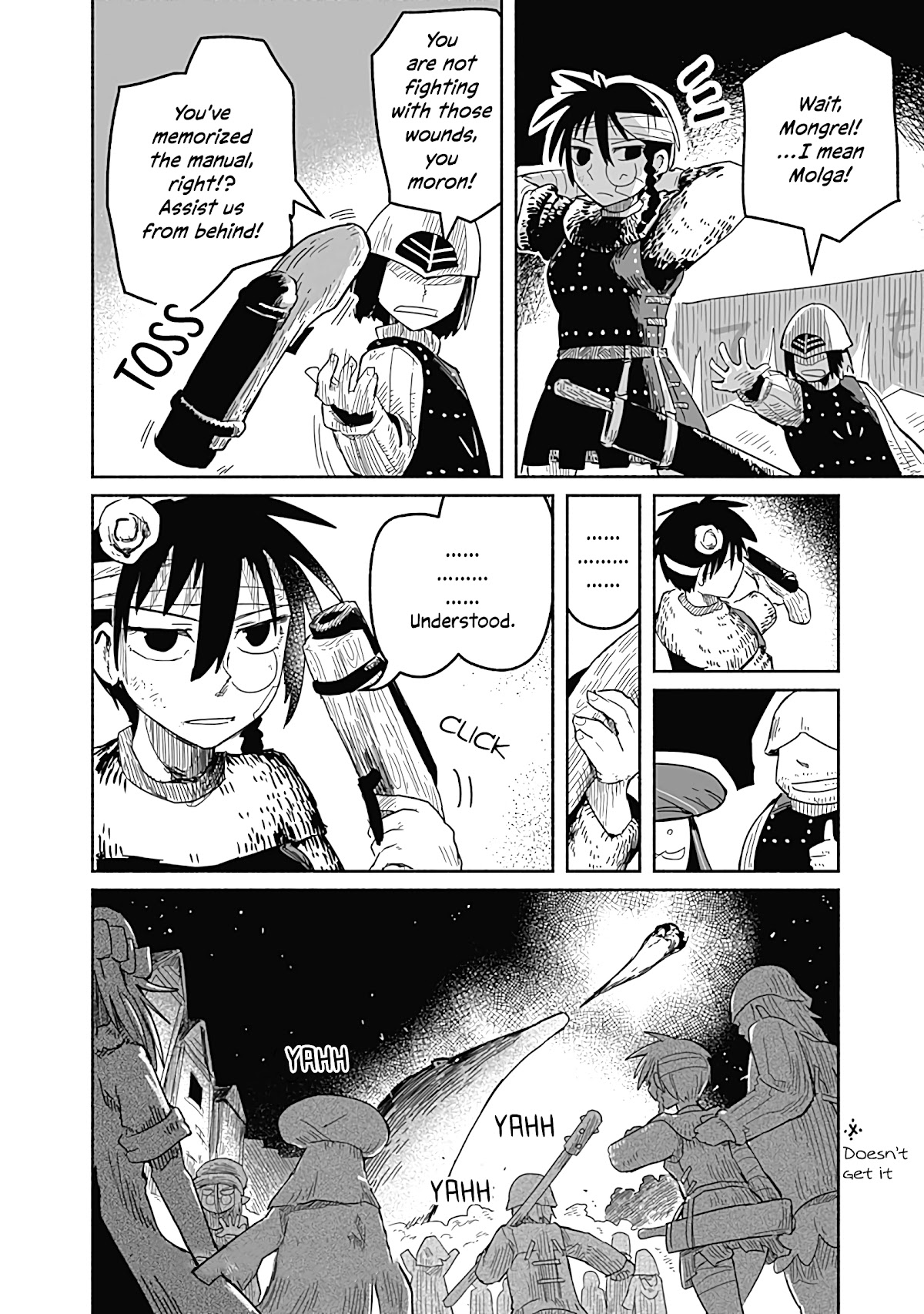 The Dragon, the Hero, and the Courier Chapter 31 page 37 - Chapter 31: The Mongrel, the Guard, and Standardization