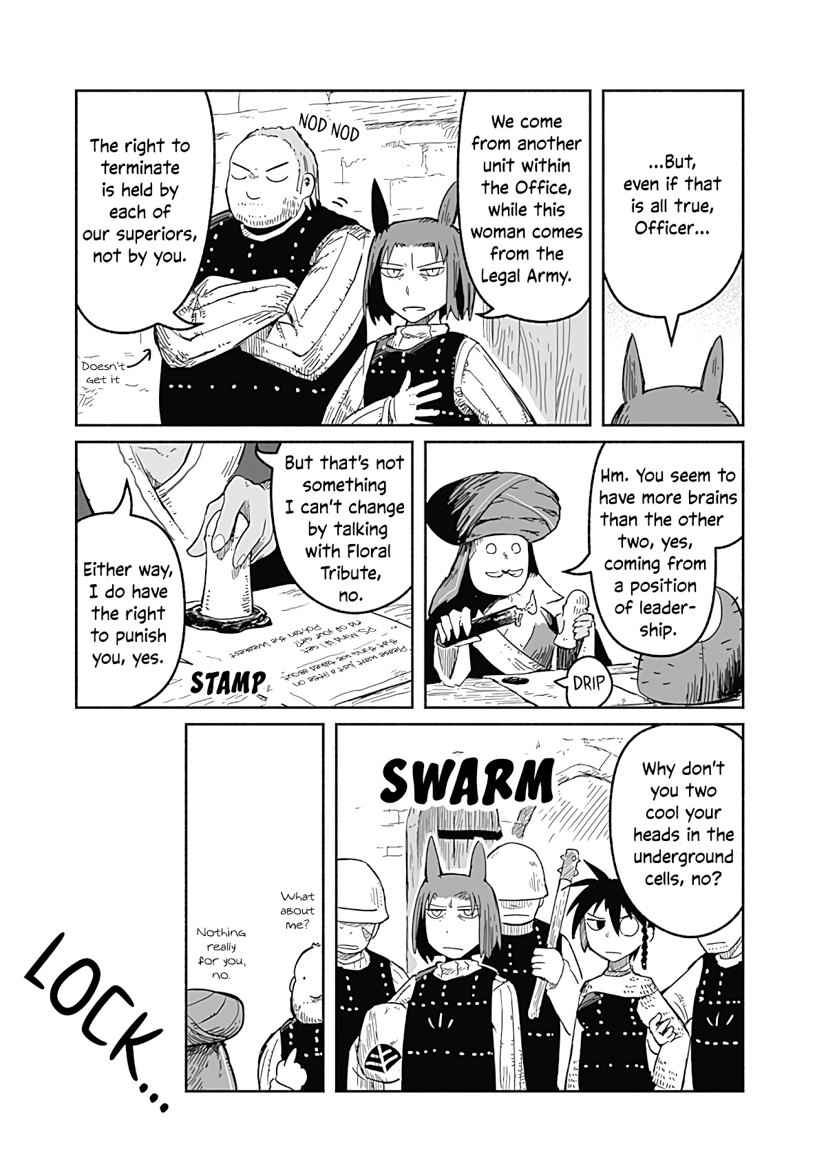 The Dragon, the Hero, and the Courier Chapter 31 page 4 - Chapter 31: The Mongrel, the Guard, and Standardization