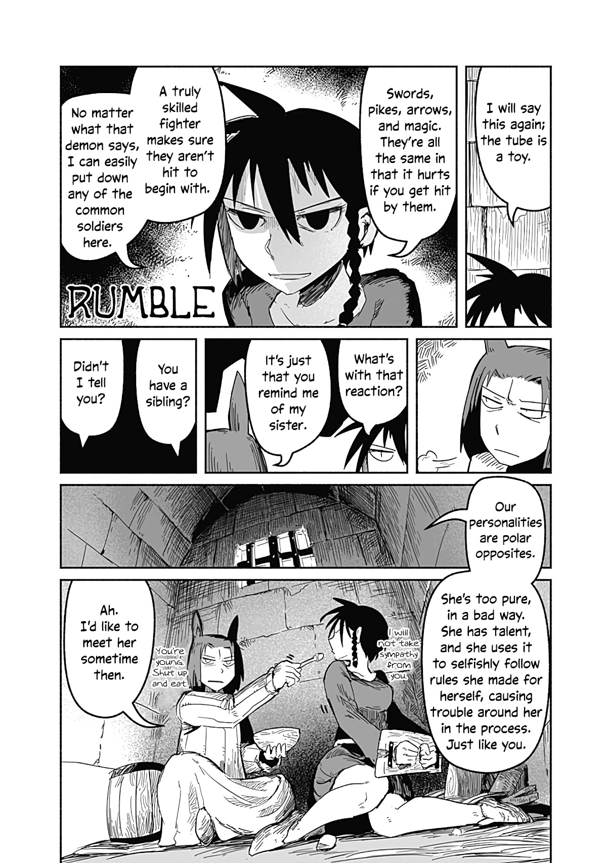 The Dragon, the Hero, and the Courier Chapter 31 page 7 - Chapter 31: The Mongrel, the Guard, and Standardization