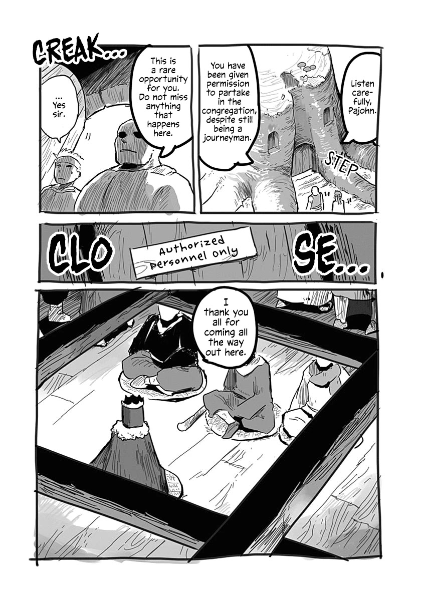 The Dragon, the Hero, and the Courier Chapter 32.5 page 3 - Chapter 32.5: The Secret Meeting of Men