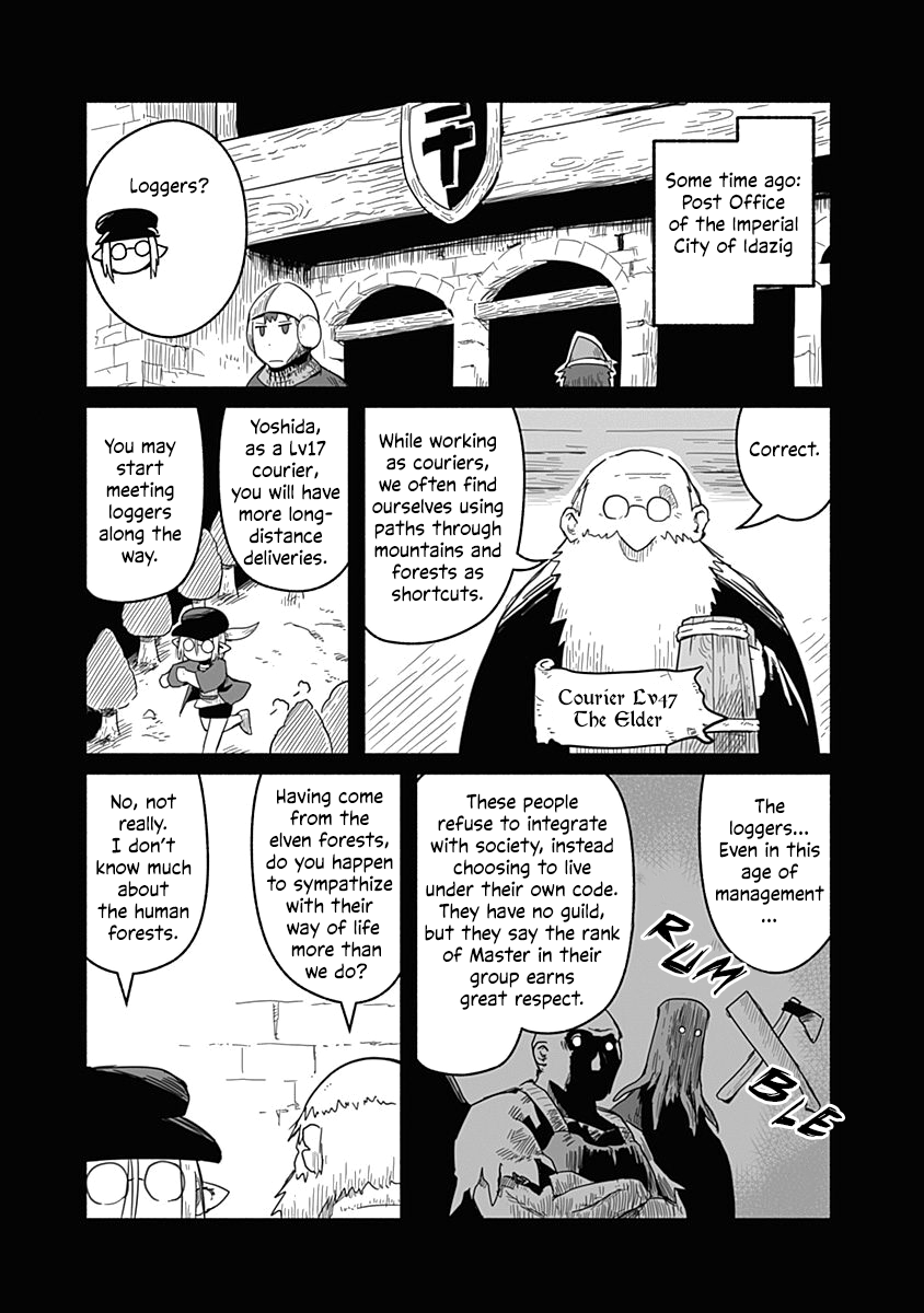 The Dragon, the Hero, and the Courier Chapter 32 page 10 - Chapter 32: The Logger, the Spirit, and the Courier