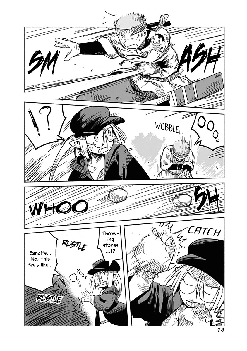 The Dragon, the Hero, and the Courier Chapter 32 page 13 - Chapter 32: The Logger, the Spirit, and the Courier