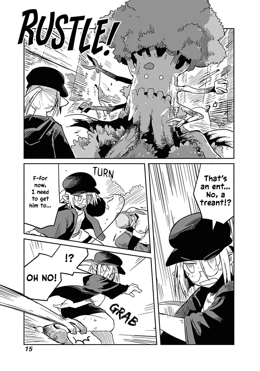 The Dragon, the Hero, and the Courier Chapter 32 page 14 - Chapter 32: The Logger, the Spirit, and the Courier