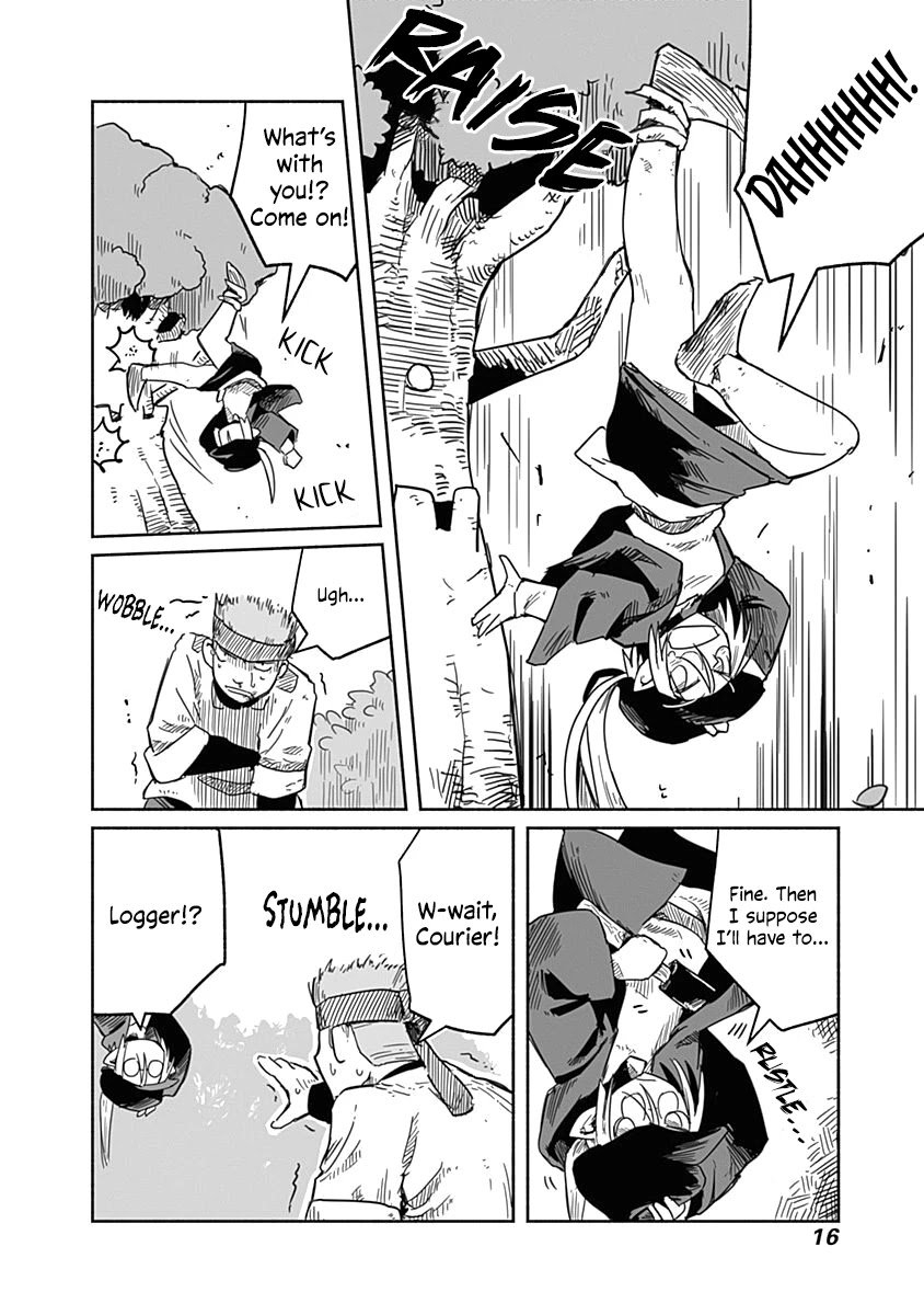 The Dragon, the Hero, and the Courier Chapter 32 page 15 - Chapter 32: The Logger, the Spirit, and the Courier