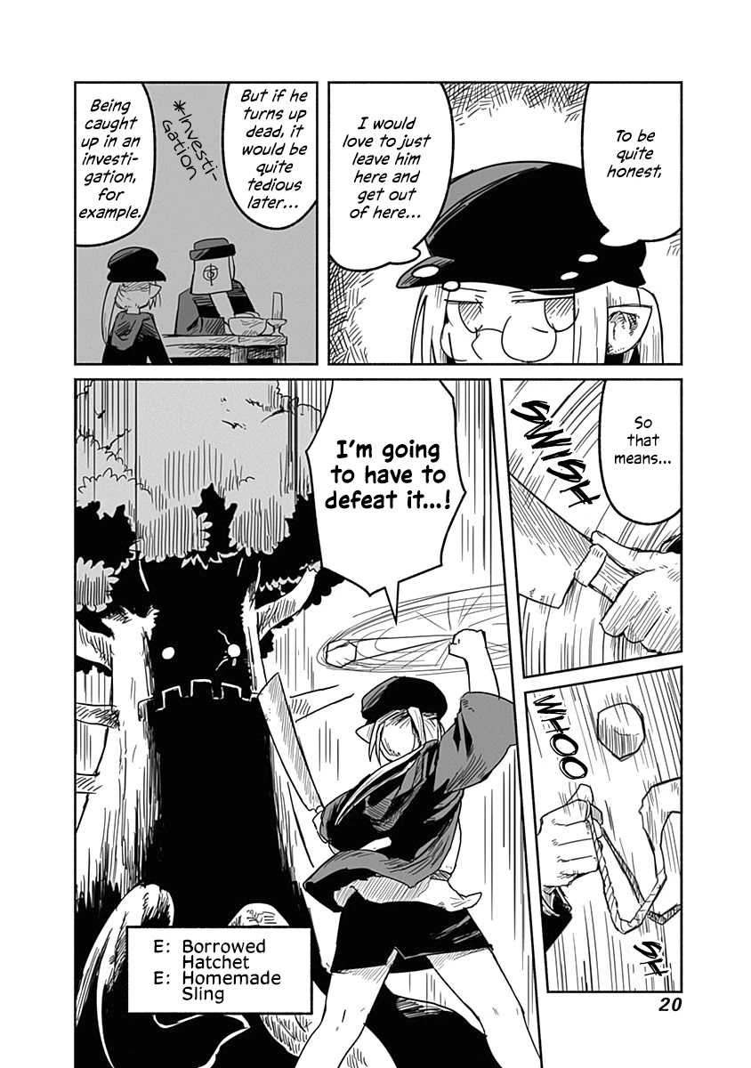 The Dragon, the Hero, and the Courier Chapter 32 page 19 - Chapter 32: The Logger, the Spirit, and the Courier