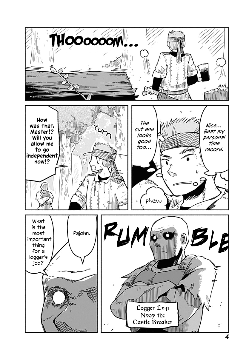 The Dragon, the Hero, and the Courier Chapter 32 page 3 - Chapter 32: The Logger, the Spirit, and the Courier