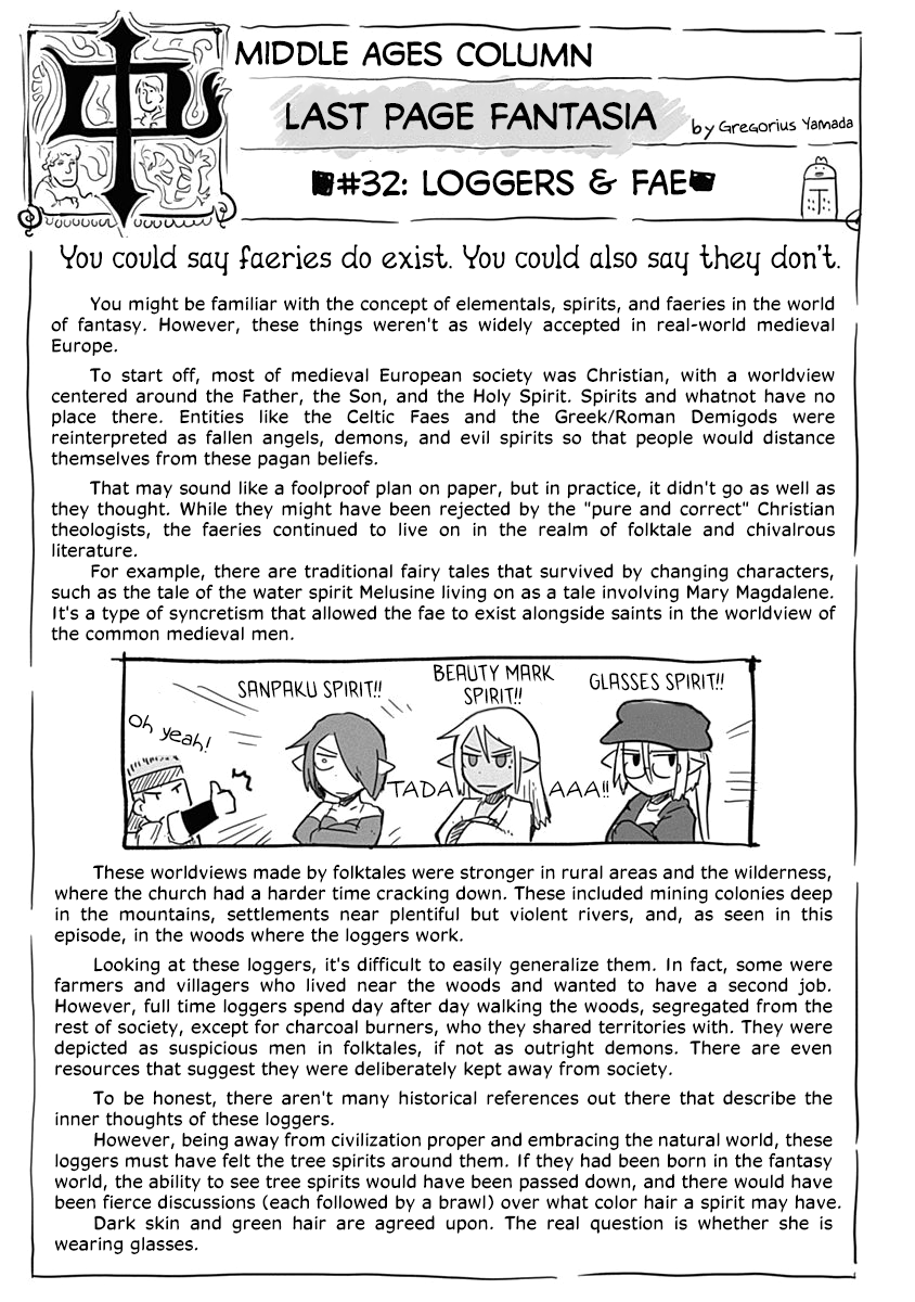 The Dragon, the Hero, and the Courier Chapter 32 page 34 - Chapter 32: The Logger, the Spirit, and the Courier