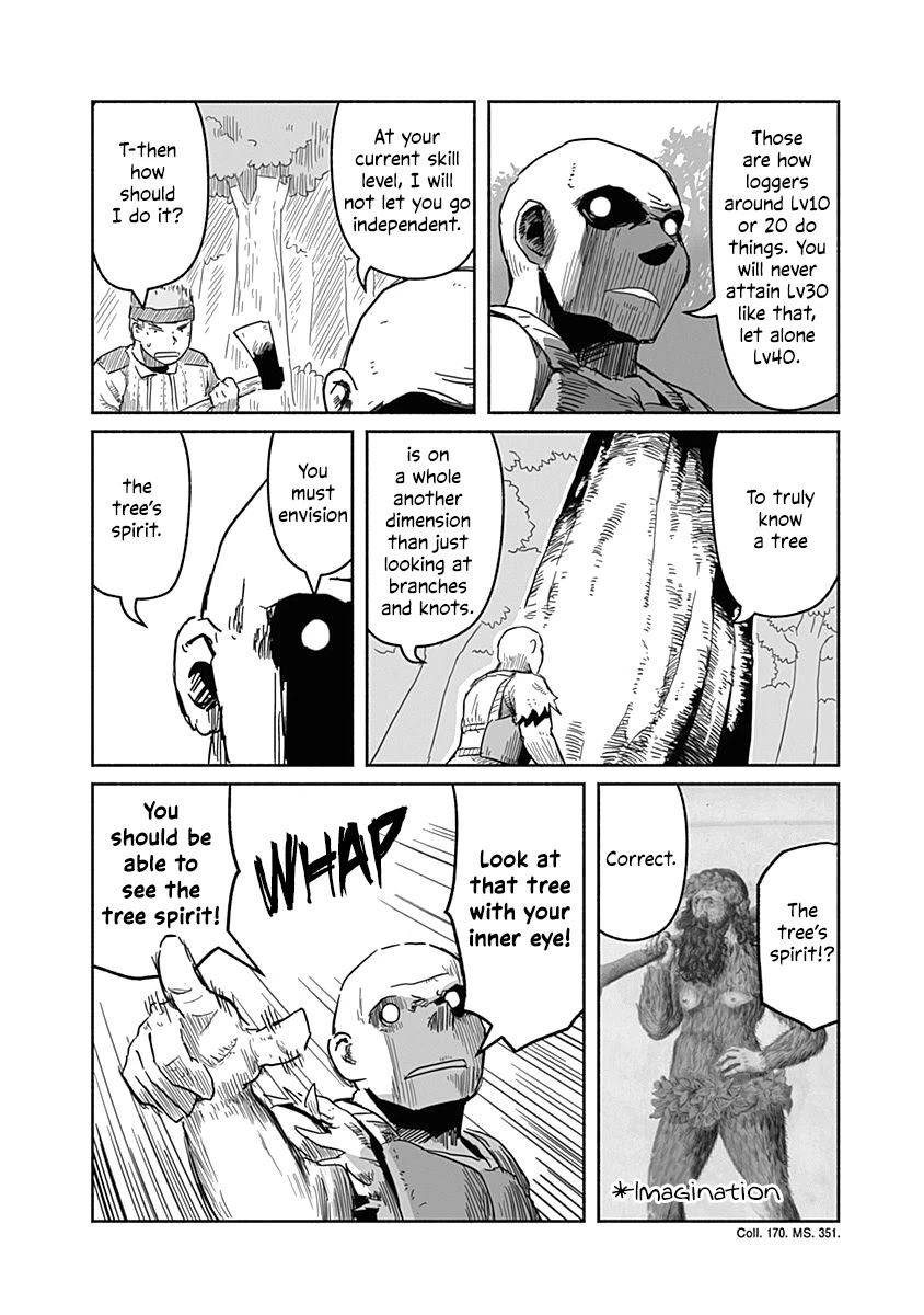The Dragon, the Hero, and the Courier Chapter 32 page 5 - Chapter 32: The Logger, the Spirit, and the Courier