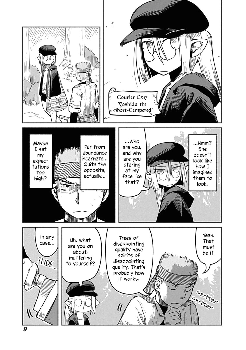 The Dragon, the Hero, and the Courier Chapter 32 page 8 - Chapter 32: The Logger, the Spirit, and the Courier