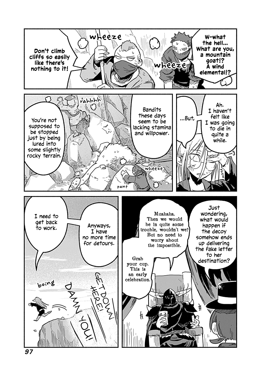 The Dragon, the Hero, and the Courier Chapter 34 page 22 - Chapter 34: Bandits, Diplomacy, and the Courier
