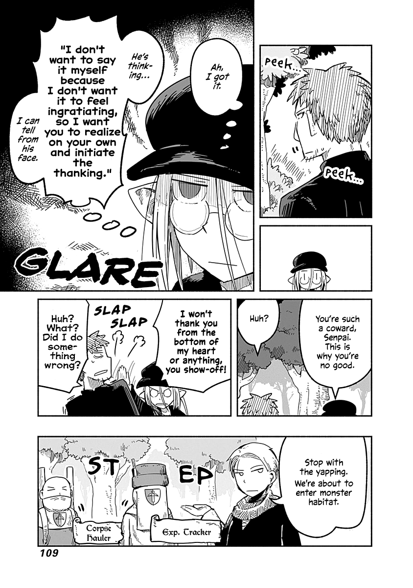 The Dragon, the Hero, and the Courier Chapter 35 page 10 - Chapter 35: The Forest, the Hunt, and the Experience Points