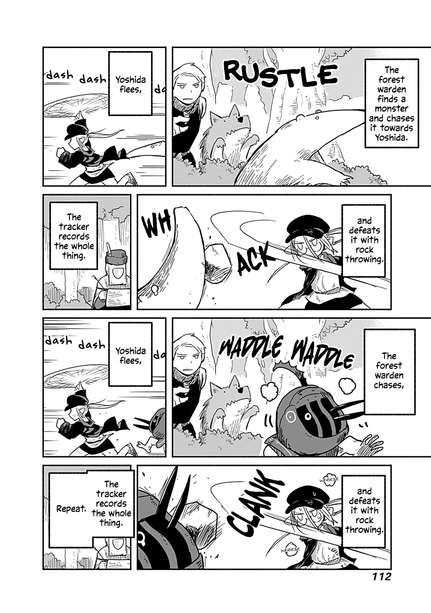 The Dragon, the Hero, and the Courier Chapter 35 page 13 - Chapter 35: The Forest, the Hunt, and the Experience Points