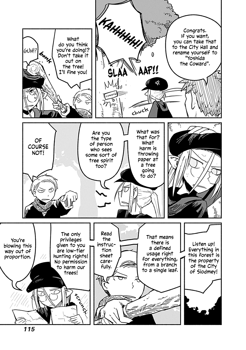 The Dragon, the Hero, and the Courier Chapter 35 page 16 - Chapter 35: The Forest, the Hunt, and the Experience Points