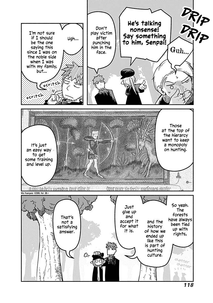 The Dragon, the Hero, and the Courier Chapter 35 page 19 - Chapter 35: The Forest, the Hunt, and the Experience Points