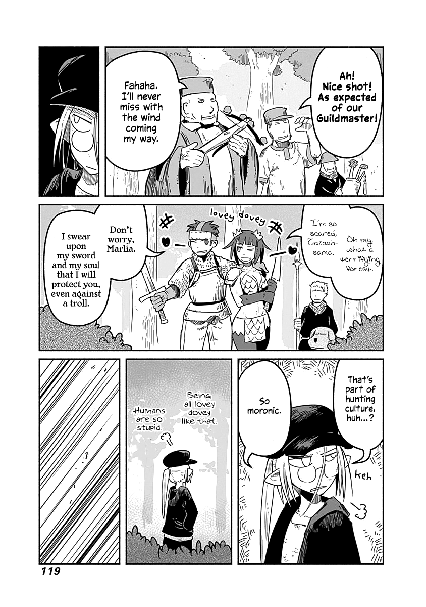 The Dragon, the Hero, and the Courier Chapter 35 page 20 - Chapter 35: The Forest, the Hunt, and the Experience Points