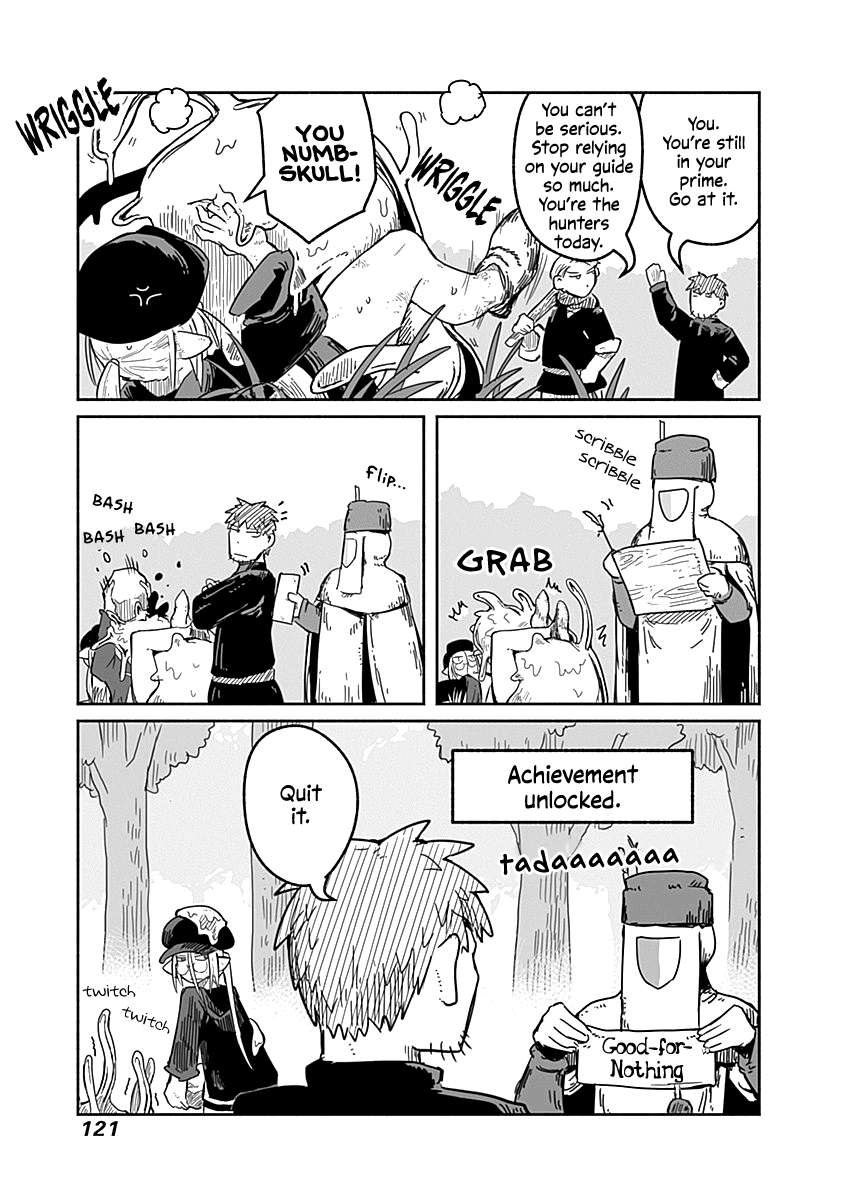 The Dragon, the Hero, and the Courier Chapter 35 page 22 - Chapter 35: The Forest, the Hunt, and the Experience Points