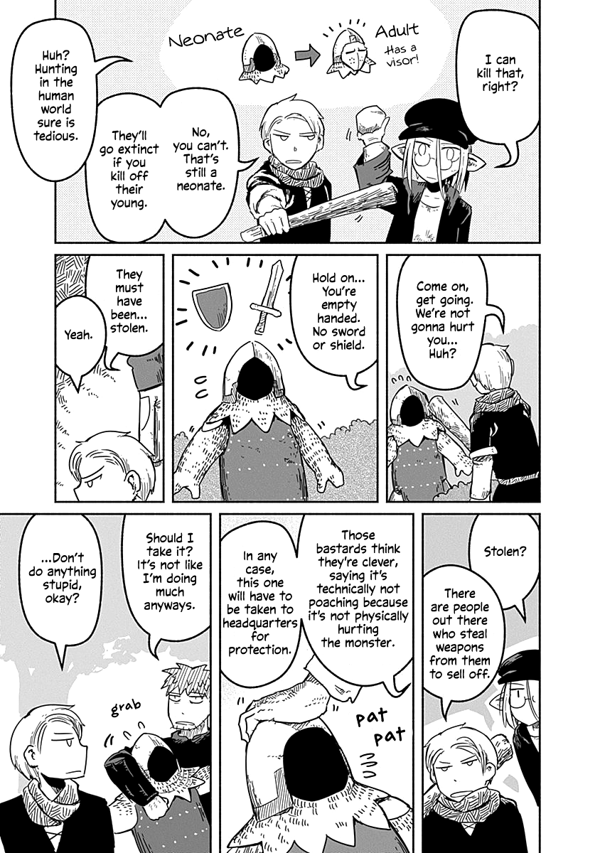 The Dragon, the Hero, and the Courier Chapter 35 page 24 - Chapter 35: The Forest, the Hunt, and the Experience Points