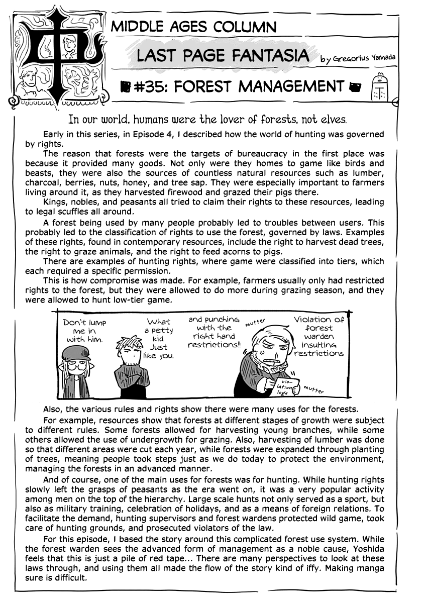 The Dragon, the Hero, and the Courier Chapter 35 page 30 - Chapter 35: The Forest, the Hunt, and the Experience Points