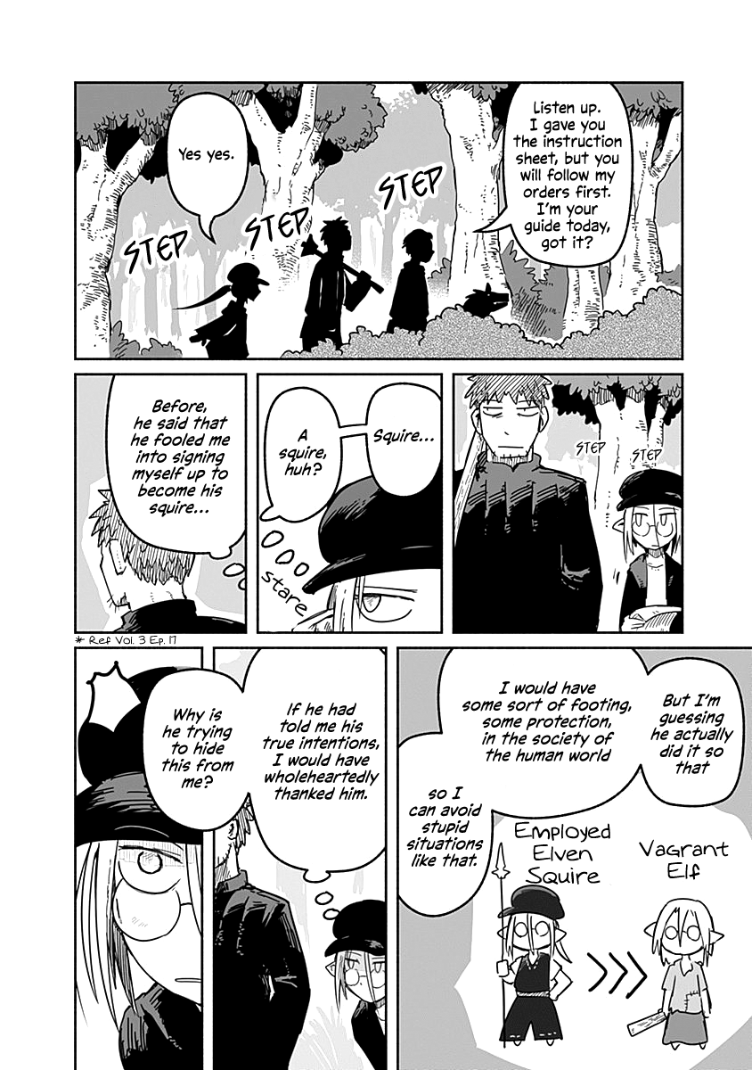 The Dragon, the Hero, and the Courier Chapter 35 page 9 - Chapter 35: The Forest, the Hunt, and the Experience Points