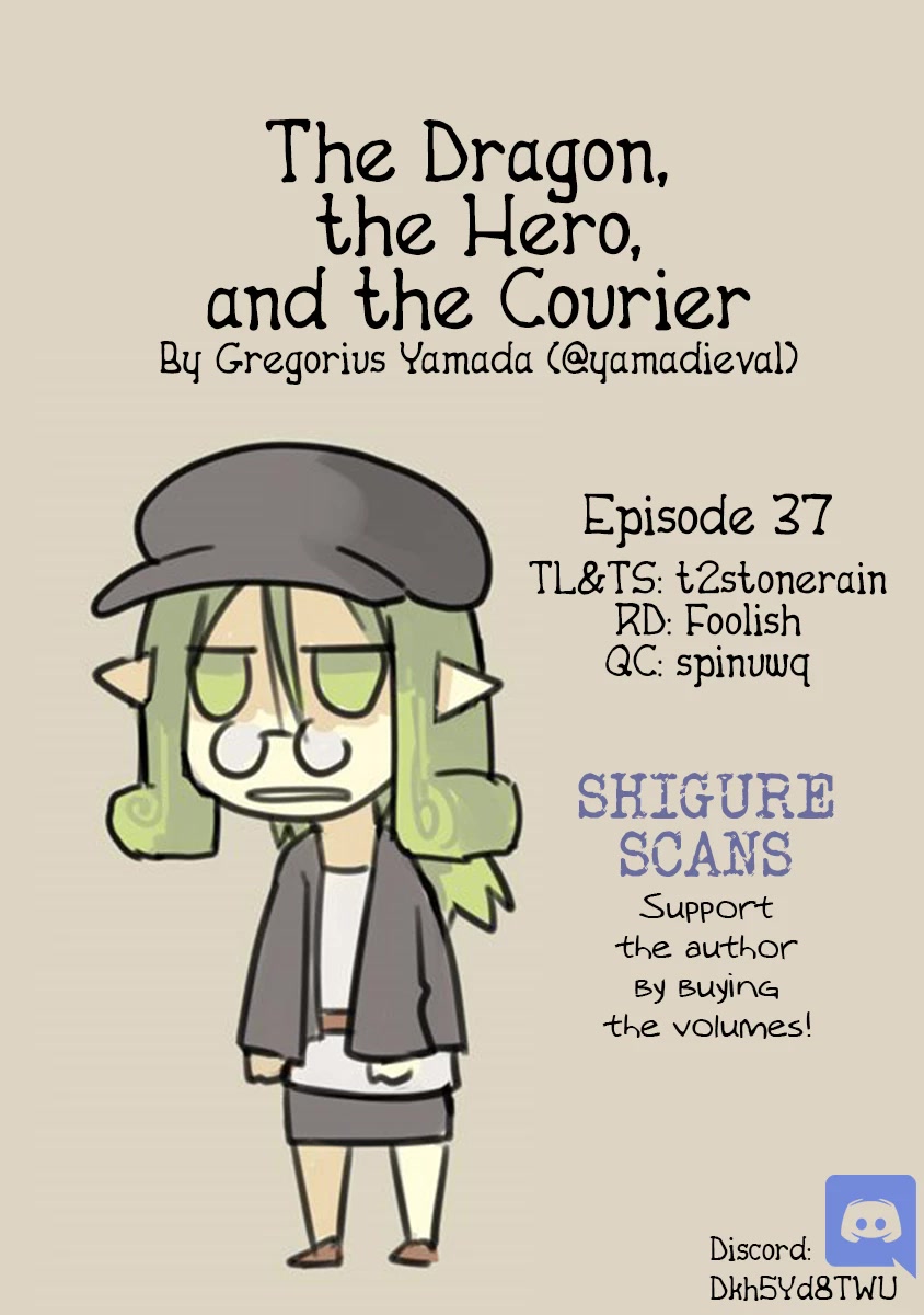 The Dragon, the Hero, and the Courier Chapter 37 page 1 - Chapter 37: The Wheat, the Magic, and the Song of Gaia