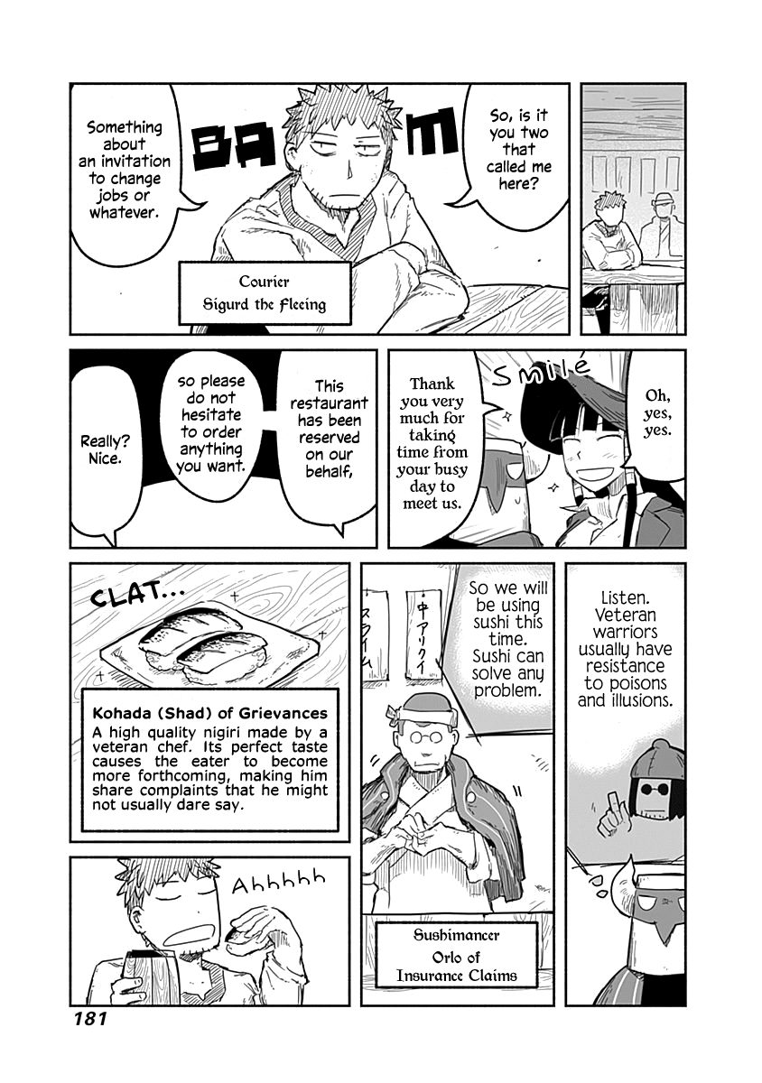 The Dragon, the Hero, and the Courier Chapter 37 page 18 - Chapter 37: The Wheat, the Magic, and the Song of Gaia