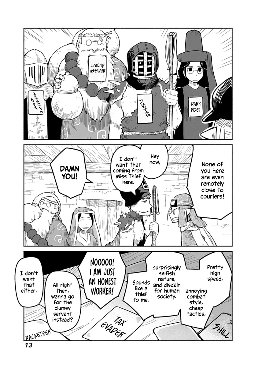 The Dragon, the Hero, and the Courier Chapter 38 page 12 - Chapter 38: The Knight, the Squire, and the Job Offers