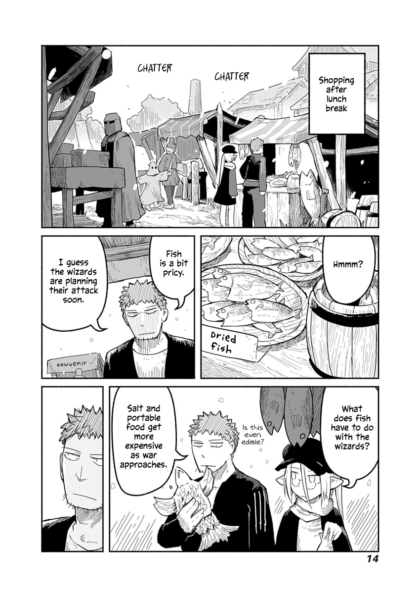 The Dragon, the Hero, and the Courier Chapter 38 page 13 - Chapter 38: The Knight, the Squire, and the Job Offers