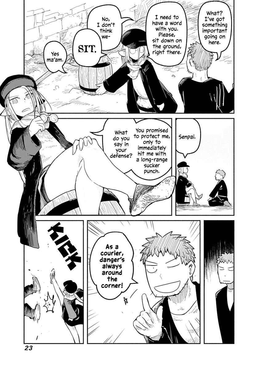 The Dragon, the Hero, and the Courier Chapter 38 page 22 - Chapter 38: The Knight, the Squire, and the Job Offers