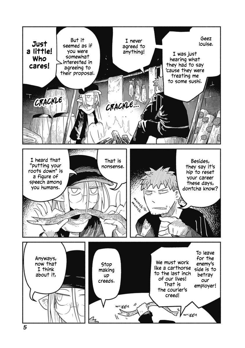 The Dragon, the Hero, and the Courier Chapter 38 page 4 - Chapter 38: The Knight, the Squire, and the Job Offers
